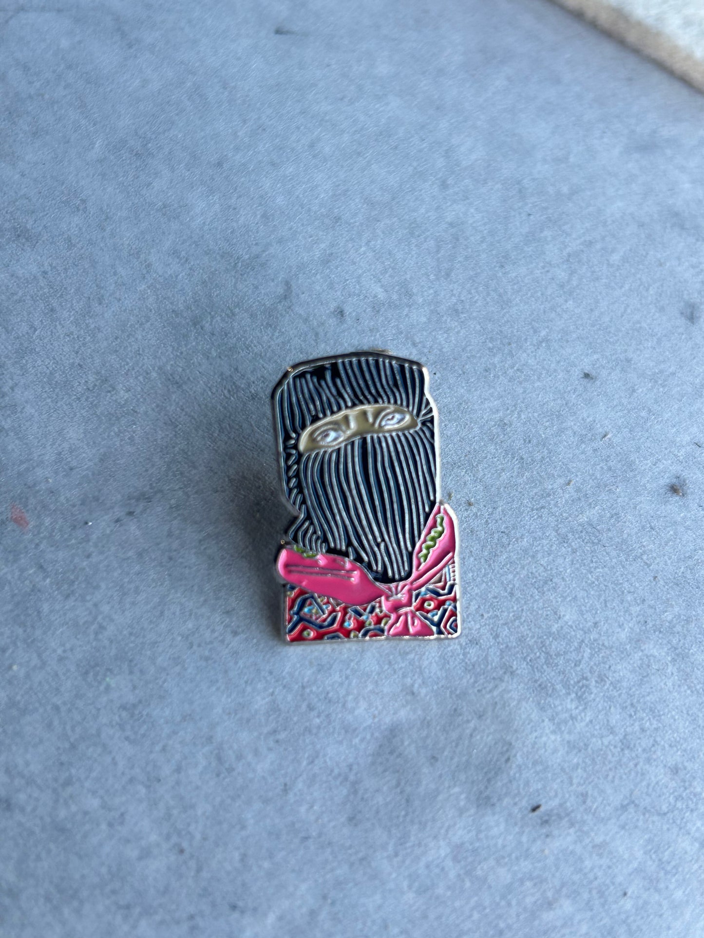 Ramona enamel pin