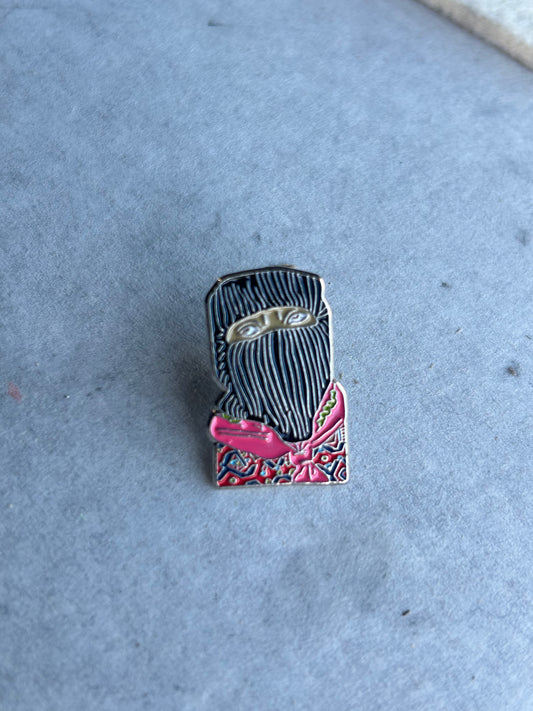 Ramona enamel pin